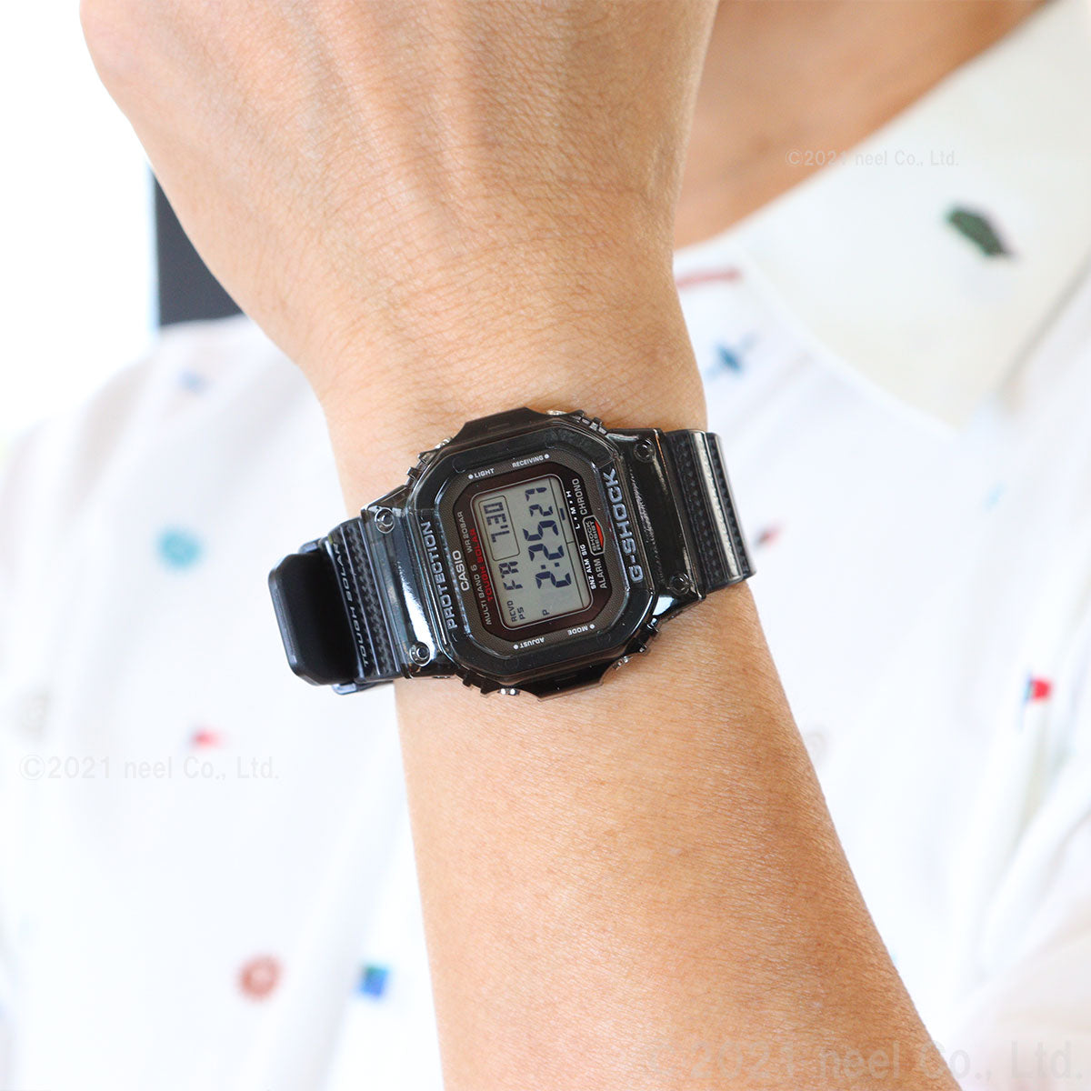 G-SHOCK Gショック GW-S5600U-1JF 電波 ソーラー 電波時計 5600 ブラック デジタル メンズ 腕時計 カシオ CASIO タフソーラー