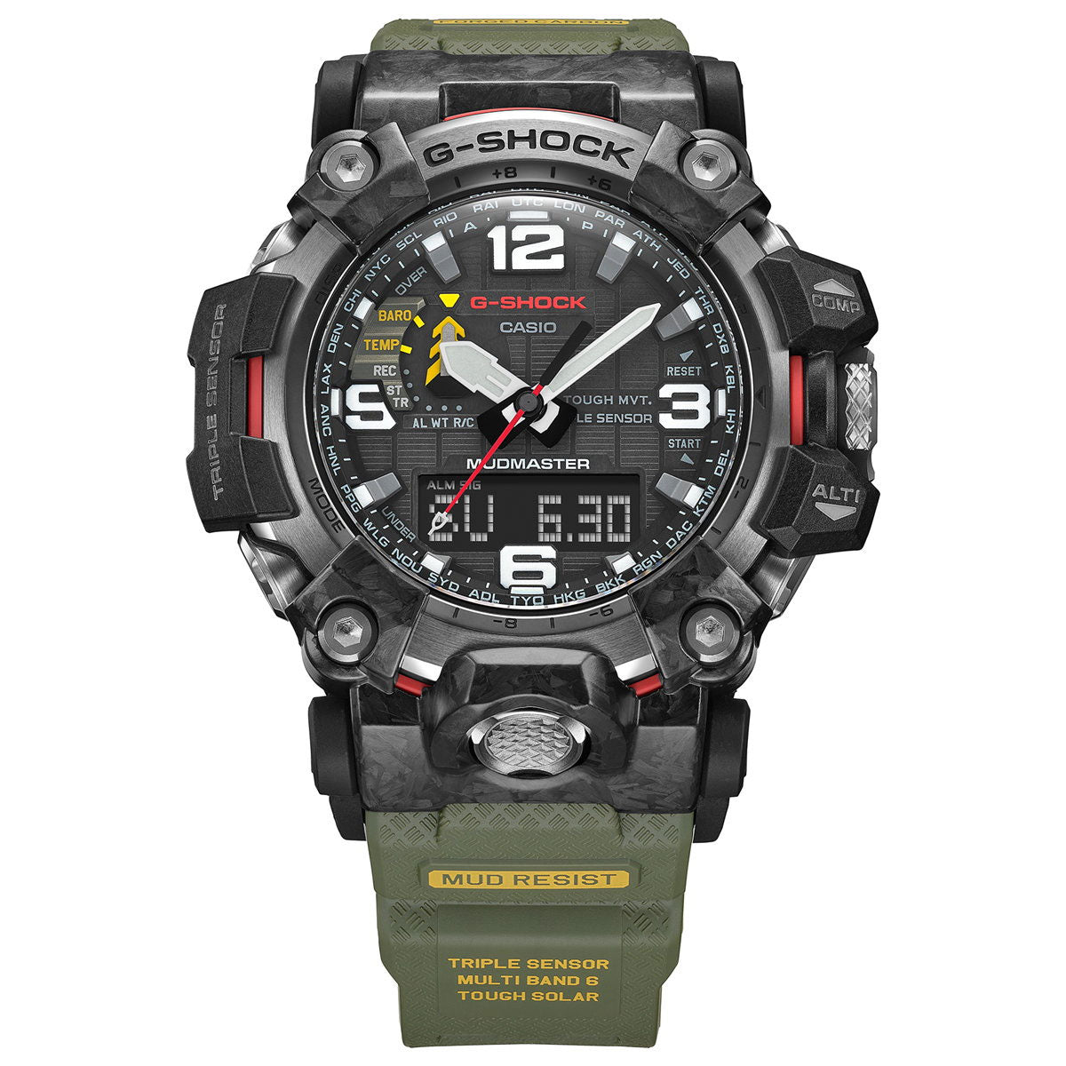 G-SHOCK カシオ Gショック マッドマスター CASIO 腕時計 メンズ MASTER OF G GWG-2000-1A3JF