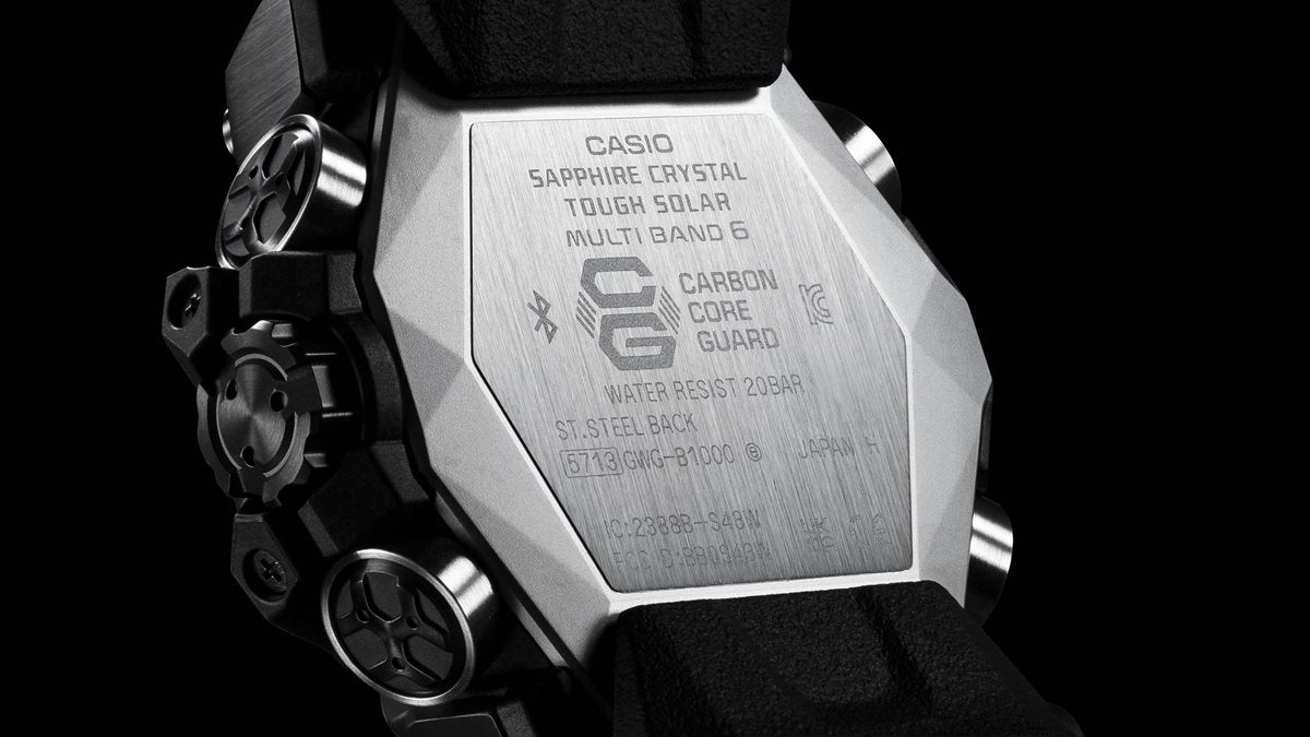 G-SHOCK 電波 ソーラー 電波時計 カシオ Gショック マッドマスター MUDMASTER 腕時計 メンズ MASTER OF G GWG-B1000-1A4JF