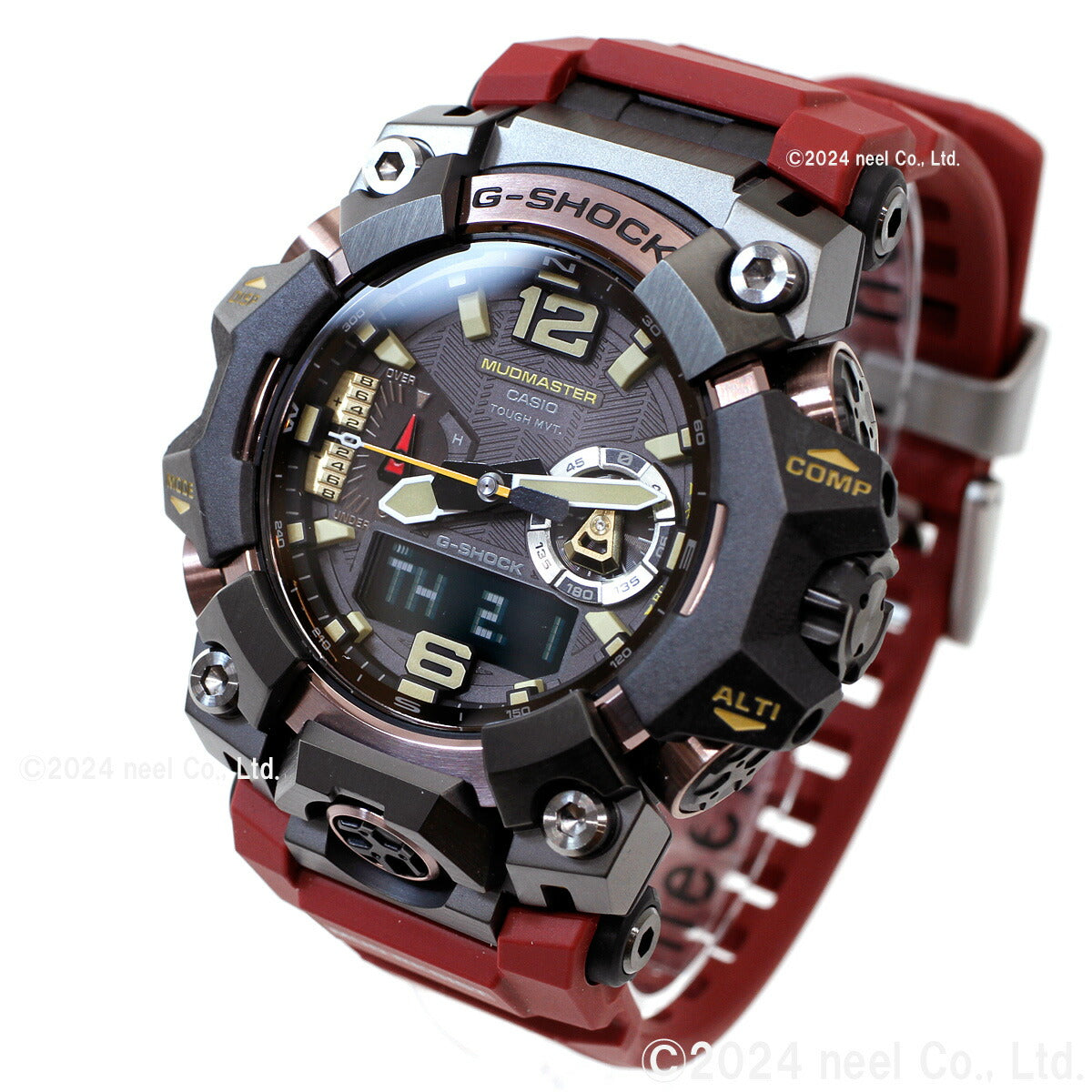 G-SHOCK 電波 ソーラー 電波時計 カシオ Gショック マッドマスター MUDMASTER 腕時計 メンズ MASTER OF G GWG-B1000-1A4JF