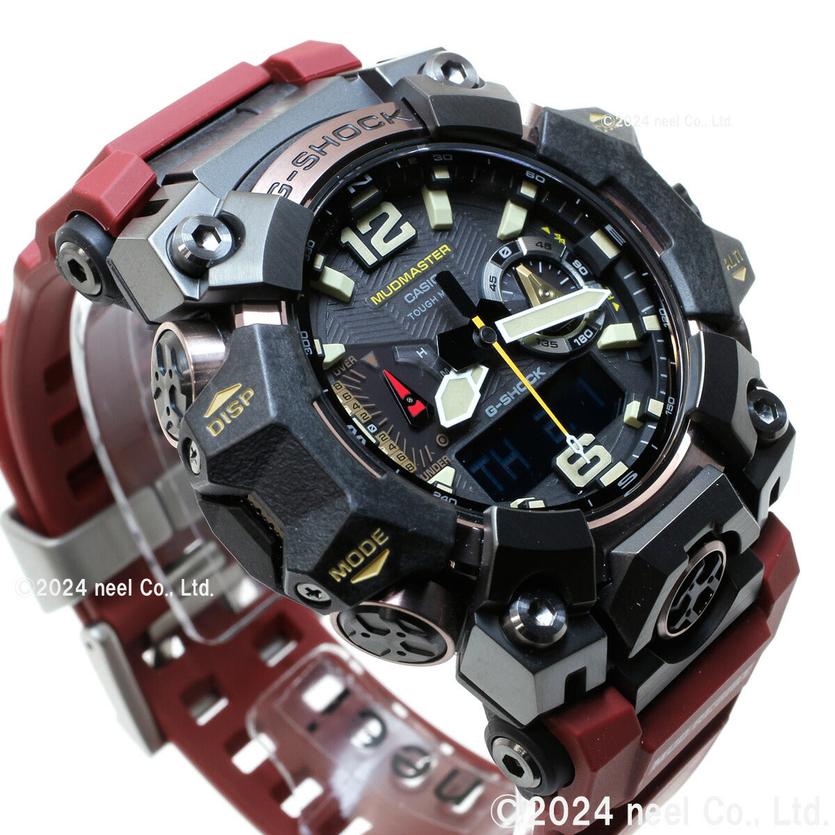 G-SHOCK 電波 ソーラー 電波時計 カシオ Gショック マッドマスター MUDMASTER 腕時計 メンズ MASTER OF G GWG-B1000-1A4JF