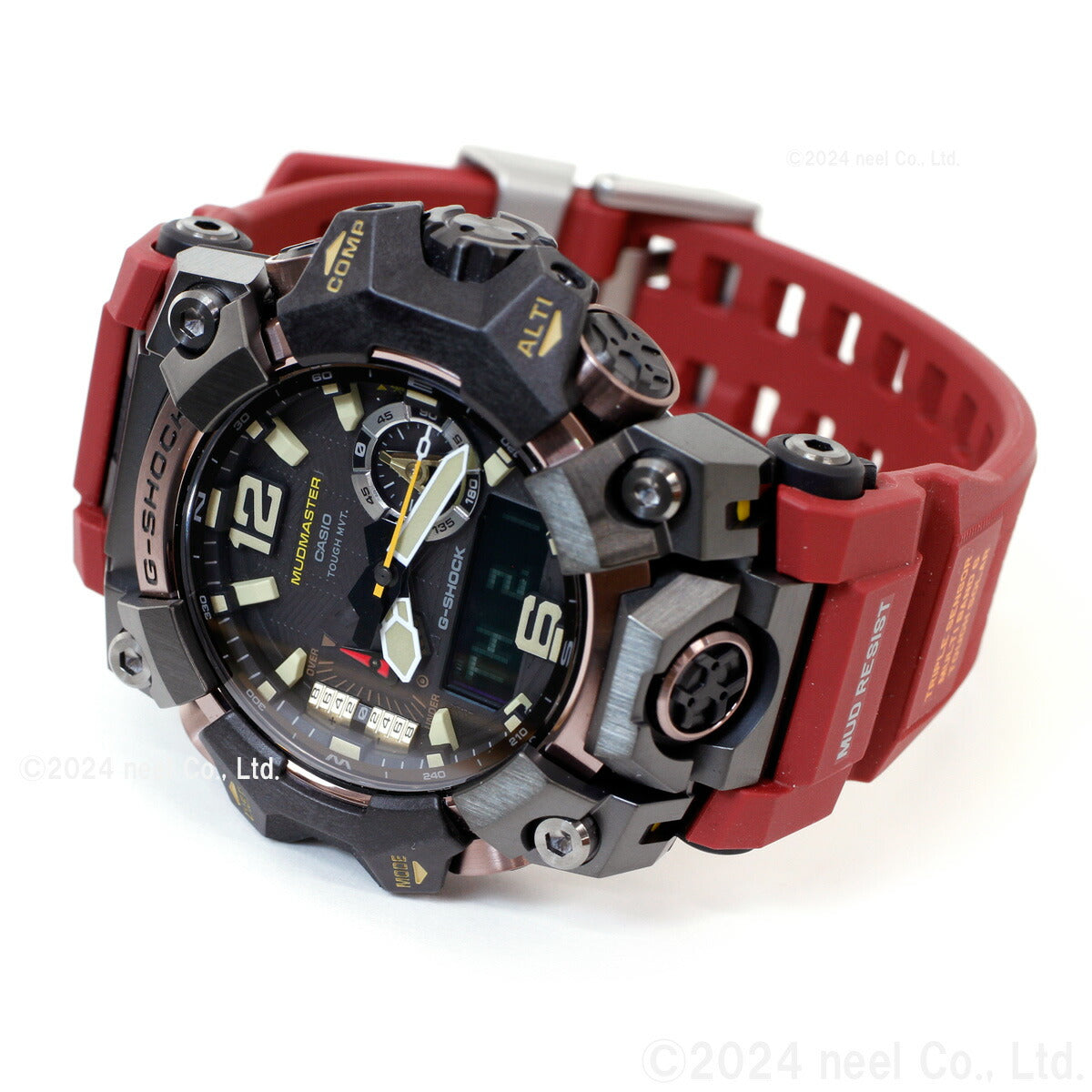 G-SHOCK 電波 ソーラー 電波時計 カシオ Gショック マッドマスター MUDMASTER 腕時計 メンズ MASTER OF G GWG-B1000-1A4JF