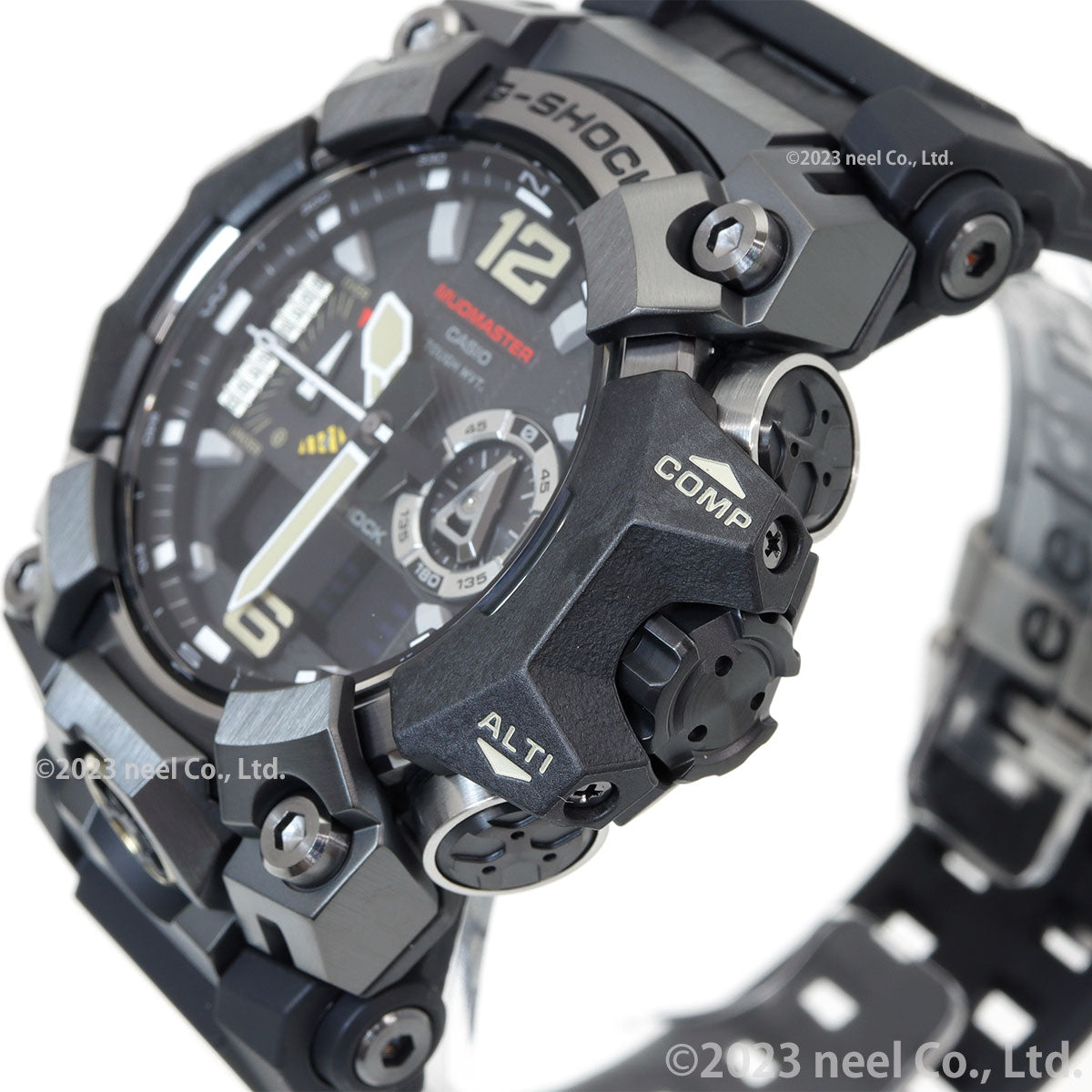 G-SHOCK 電波 ソーラー 電波時計 カシオ Gショック マッドマスター MUDMASTER 腕時計 メンズ MASTER OF G GWG-B1000-1AJF
