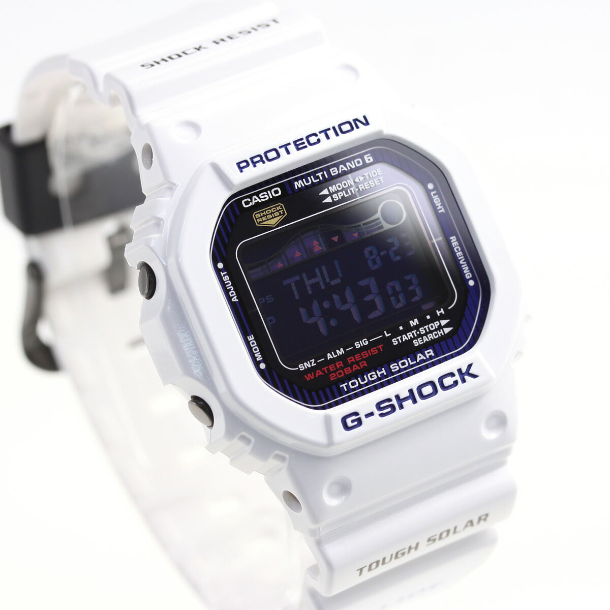 カシオ Gショック Gライド CASIO G-SHOCK G-LIDE 電波 ソーラー 電波時計 腕時計 メンズ デジタル ホワイト GWX-5600C-7JF【カシオ Gショック】【正規品】【送料無料】