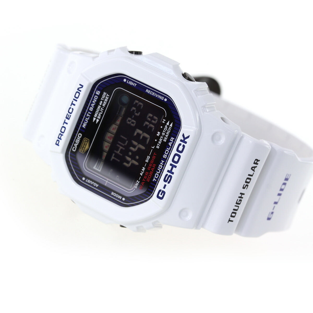 カシオ Gショック Gライド CASIO G-SHOCK G-LIDE 電波 ソーラー 電波時計 腕時計 メンズ デジタル ホワイト GWX-5600C-7JF【カシオ Gショック】【正規品】【送料無料】
