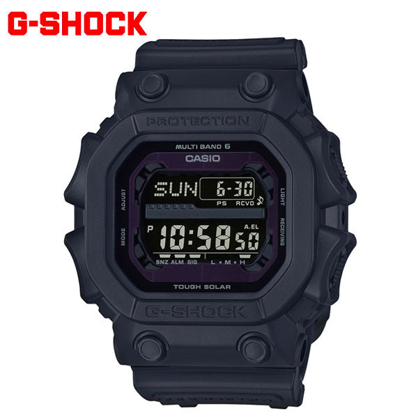 G-SHOCK 電波 ソーラー 電波時計 ブラック タフソーラー 腕時計 メンズ デジタル GXW-56BB-1JF
