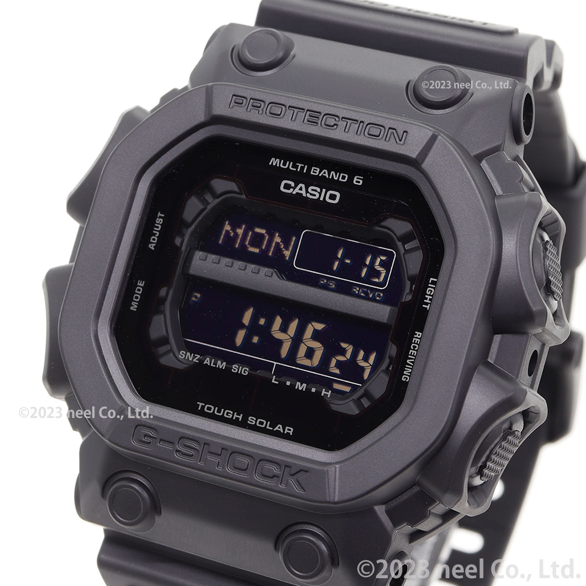 G-SHOCK 電波 ソーラー 電波時計 ブラック タフソーラー 腕時計 メンズ デジタル GXW-56BB-1JF