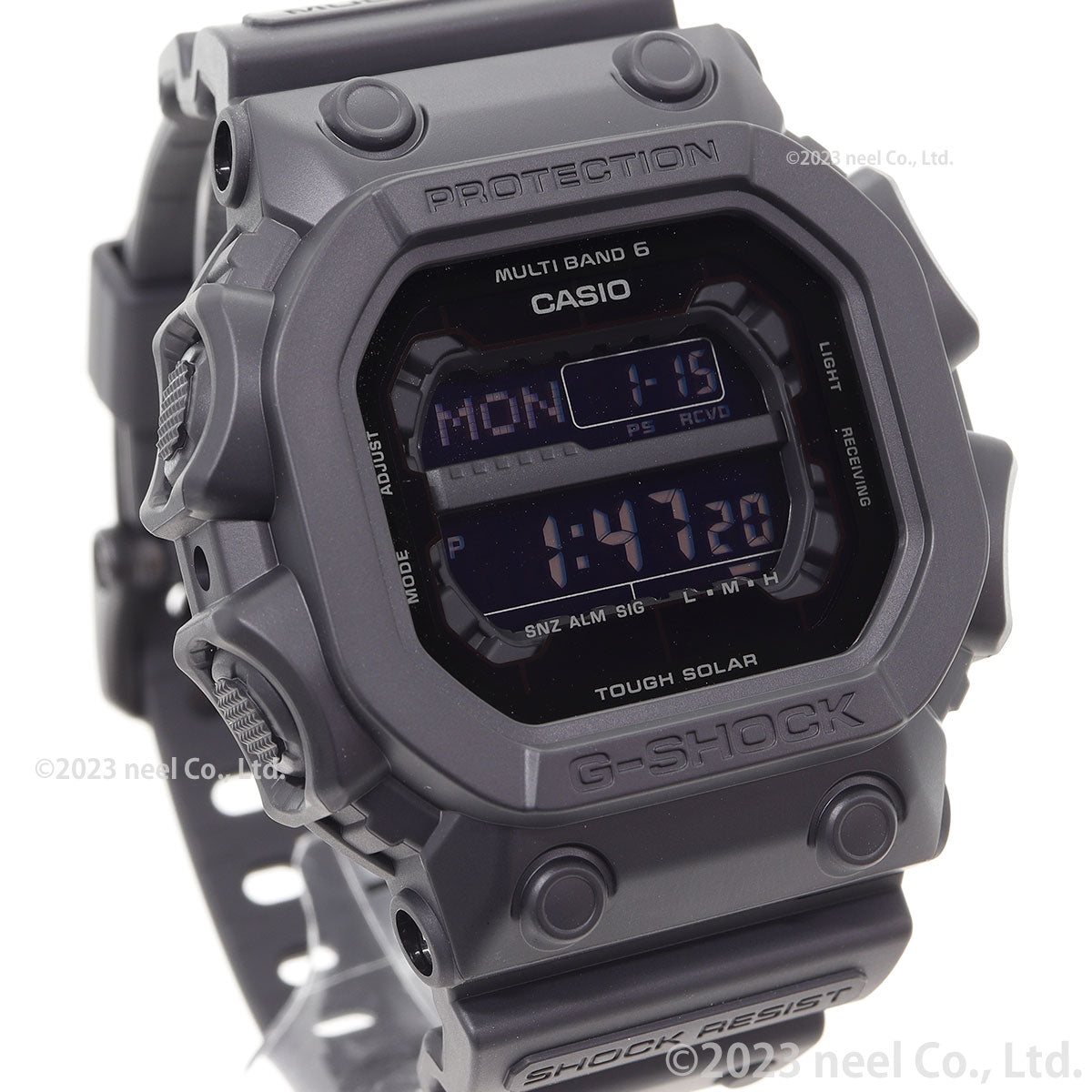 G-SHOCK 電波 ソーラー 電波時計 ブラック タフソーラー 腕時計 メンズ デジタル GXW-56BB-1JF