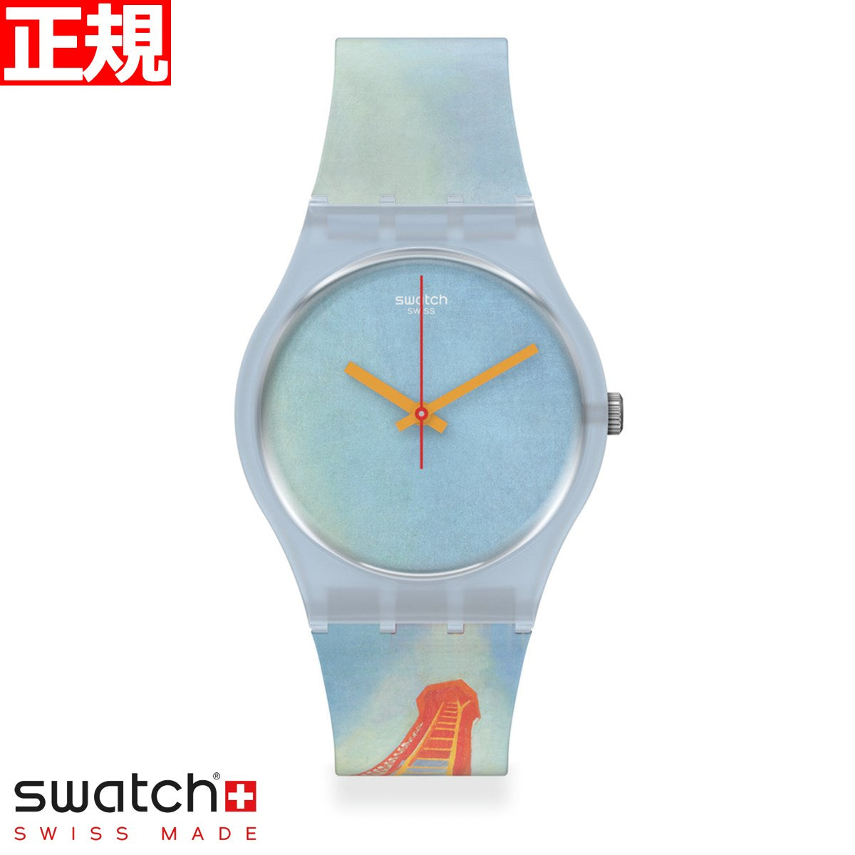 swatchスウォッチ腕時計メンズレディースオリジナルズアートコラボGENTSWATCHXCENTREPOMPIDOUEIFFELTOWERBYROBERTDELAUNAYGZ357【2022新作】