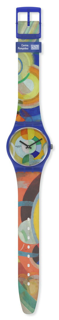 swatch スウォッチ 腕時計 メンズ レディース オリジナルズ アートコラボ GENT CAROUSEL BY ROBERT DELAUNAY SWATCH X CENTRE POMPIDOU GZ712