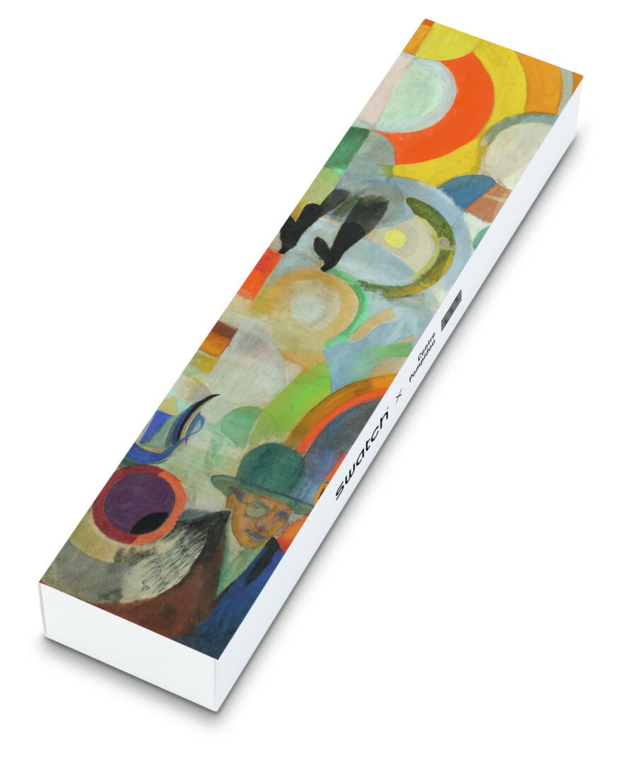 swatch スウォッチ 腕時計 メンズ レディース オリジナルズ アートコラボ GENT CAROUSEL BY ROBERT DELAUNAY SWATCH X CENTRE POMPIDOU GZ712