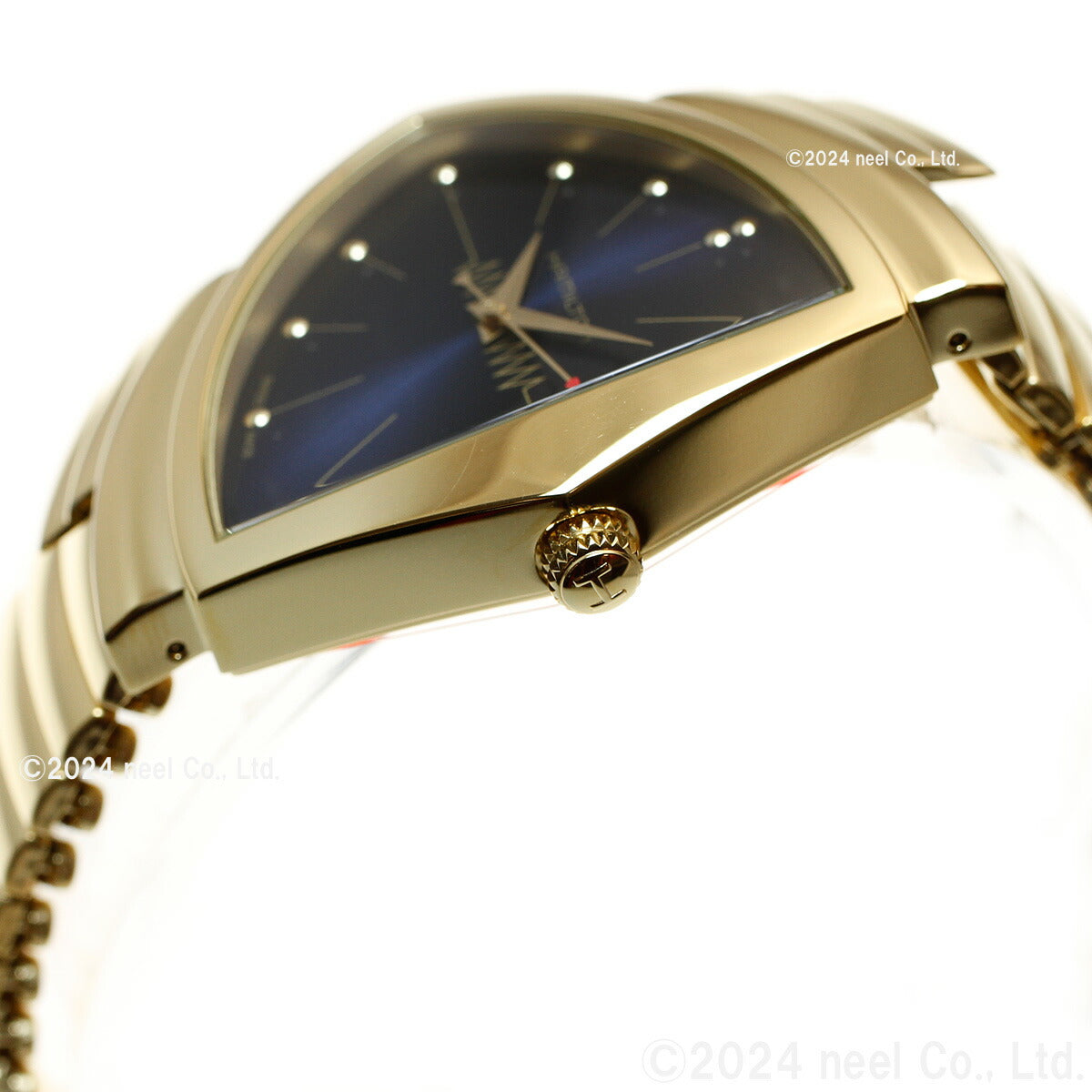 ハミルトン HAMILTON ベンチュラ クォーツ ブルー エルビス H24301141 腕時計 メンズ レディース VENTURA QUARTZ【正規品】【60回分割手数料無料!】