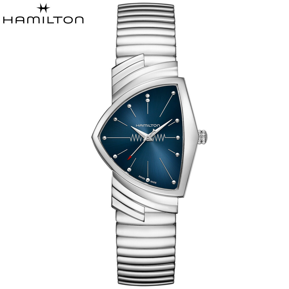 ハミルトン HAMILTON ベンチュラ クォーツ ブルー エルビス H24411142 腕時計 メンズ レディース VENTURA QUARTZ【正規品】【60回分割手数料無料!】