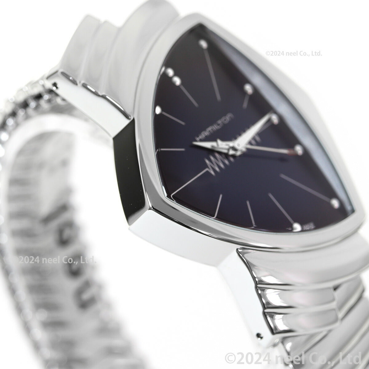ハミルトン HAMILTON ベンチュラ クォーツ ブルー エルビス H24411142 腕時計 メンズ レディース VENTURA QUARTZ【正規品】【60回分割手数料無料!】