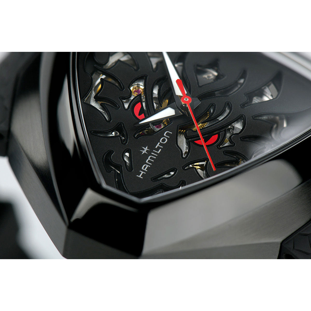 ハミルトン HAMILTON ベンチュラ エルビス80 スケルトン ドラゴン H24535332 腕時計 メンズ 自動巻き VENTURA ELVIS80 SKELETON AUTO【正規品】【60回分割手数料無料!】