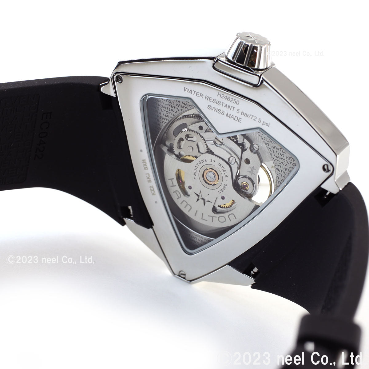 ハミルトン HAMILTON ベンチュラXXL スケルトン オート H24625330 腕時計 メンズ 自動巻き VENTURA SKELETON AUTO【正規品】【60回分割手数料無料!】