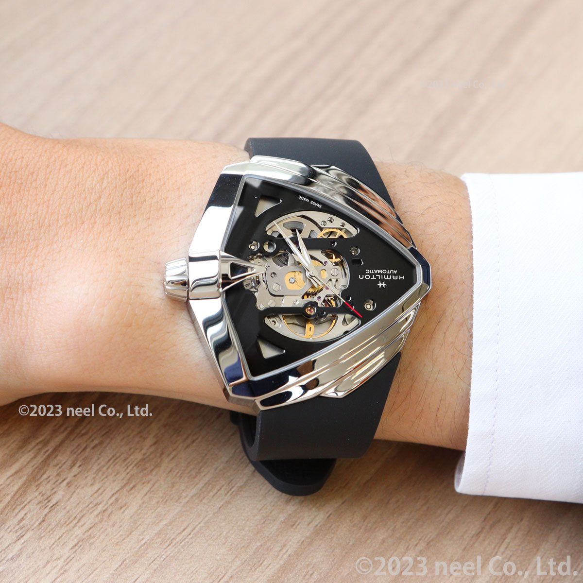 ハミルトン HAMILTON ベンチュラXXL スケルトン オート H24625330 腕時計 メンズ 自動巻き VENTURA SKELETON AUTO【正規品】【60回分割手数料無料!】