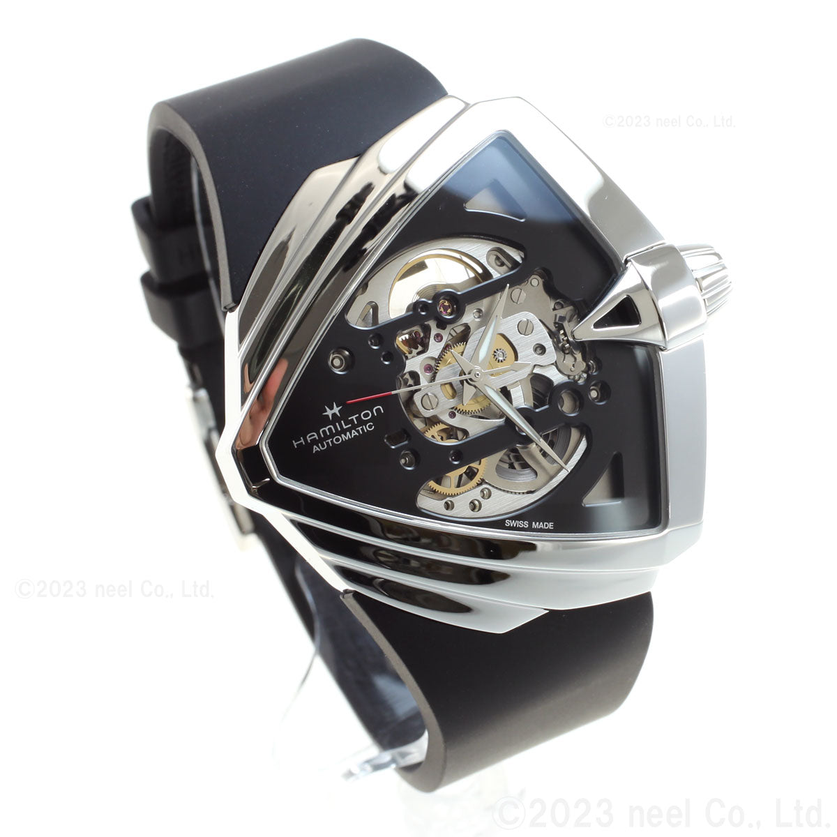 ハミルトン HAMILTON ベンチュラXXL スケルトン オート H24625330 腕時計 メンズ 自動巻き VENTURA SKELETON AUTO【正規品】【60回分割手数料無料!】