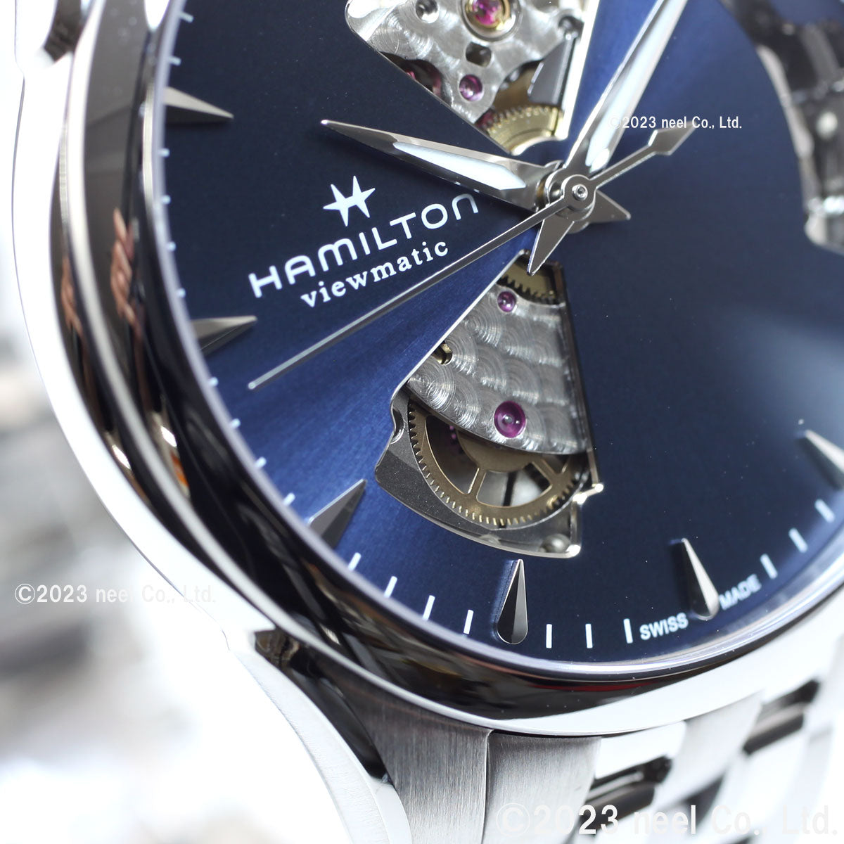 ハミルトン HAMILTON ジャズマスター オープンハート レディ オート H32215141 腕時計 メンズ レディース 自動巻き JAZZMASTER OPEN HEART LADY AUTO 36MM【正規品】【60回分割手数料無料!】