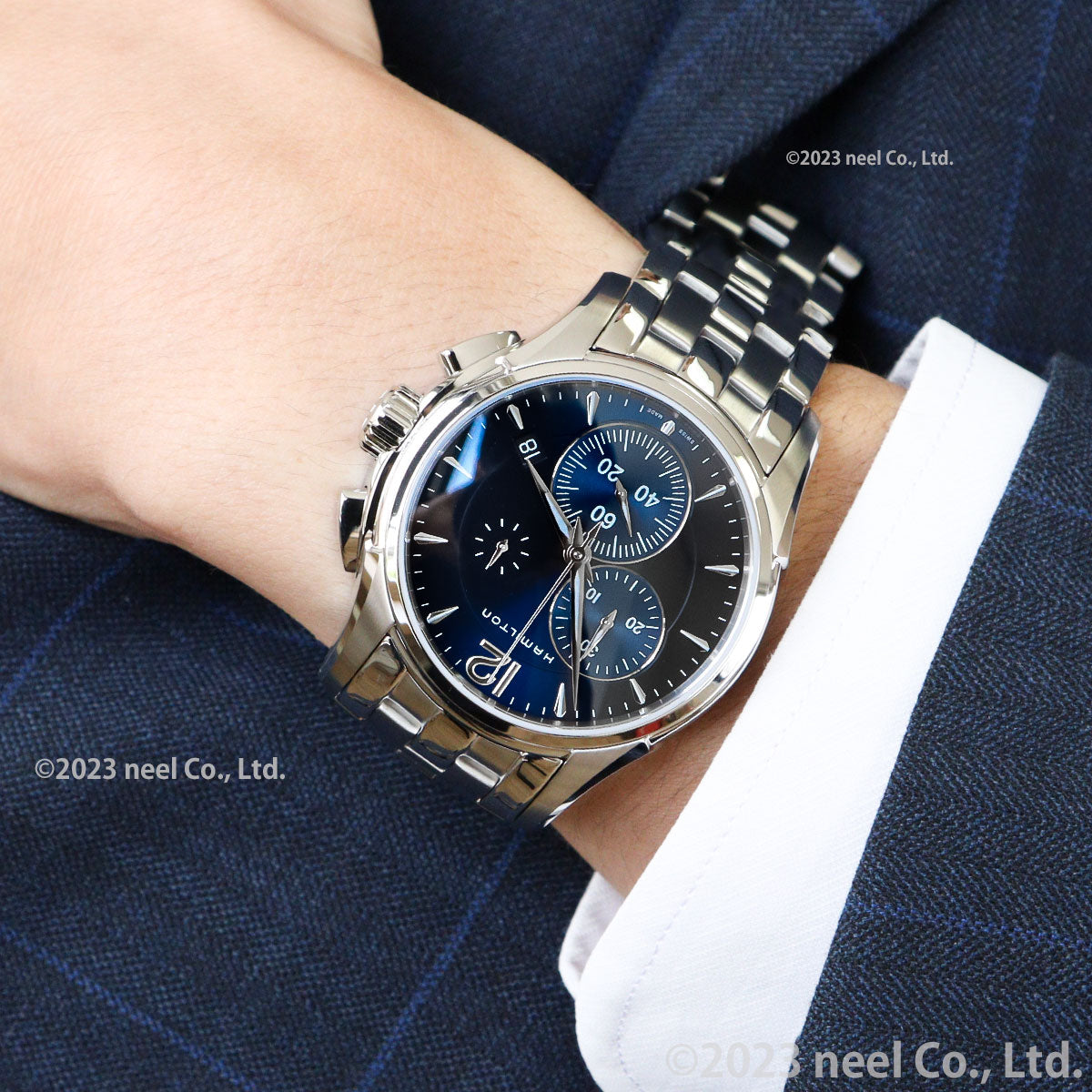 ハミルトン HAMILTON ジャズマスター クロノ クォーツ H32612141 腕時計 メンズ JAZZMASTER CHRONO QUARTZ【正規品】【60回分割手数料無料!】