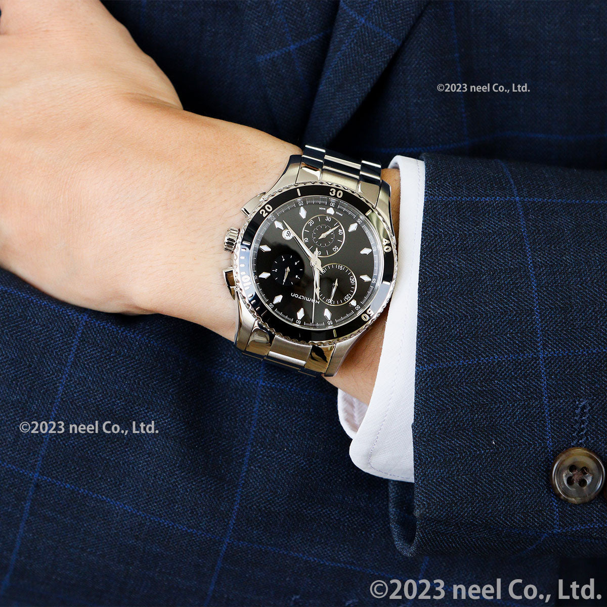 ハミルトン HAMILTON ジャズマスター クロノ クォーツ H37512131 腕時計 メンズ JAZZMASTER CHRONO QUARTZ【正規品】【60回分割手数料無料!】