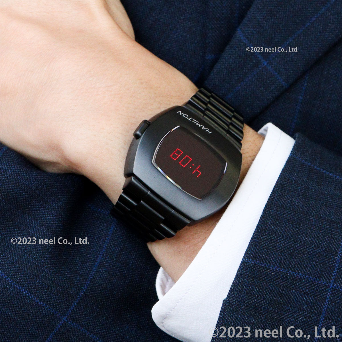 ハミルトン HAMILTON アメリカン クラシック PSR デジタル クォーツ H52404130 腕時計 メンズ レディース AMERICAN CLASSIC PSR DIGITAL QUARTZ【正規品】【60回分割手数料無料!】