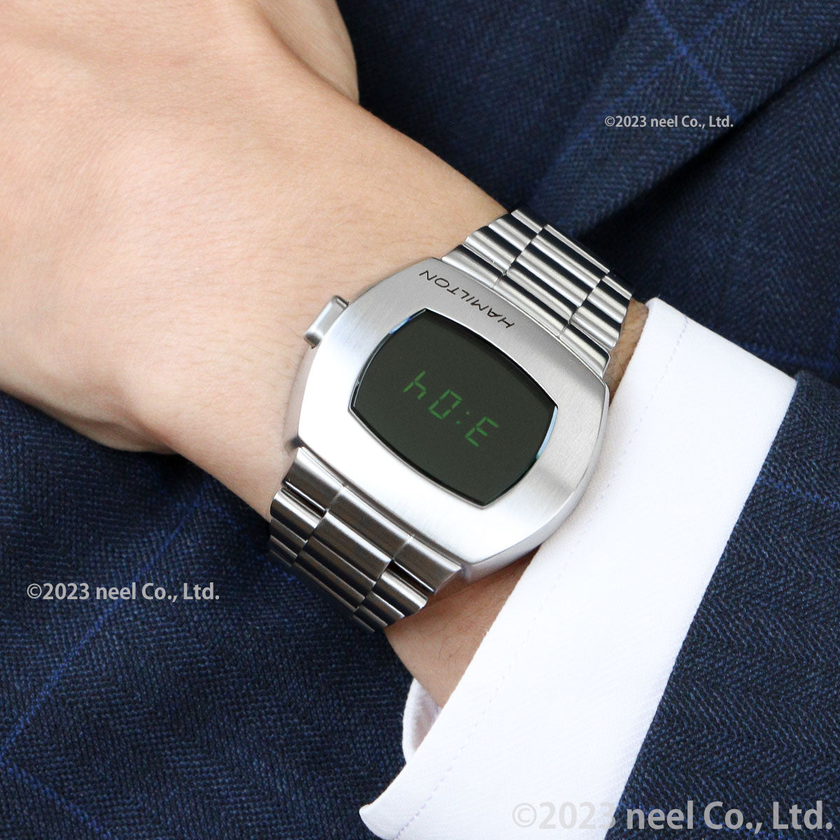 ハミルトン HAMILTON アメリカン クラシック PSR デジタル クォーツ H52414131 腕時計 メンズ レディース AMERICAN CLASSIC PSR DIGITAL QUARTZ【正規品】【60回分割手数料無料!】