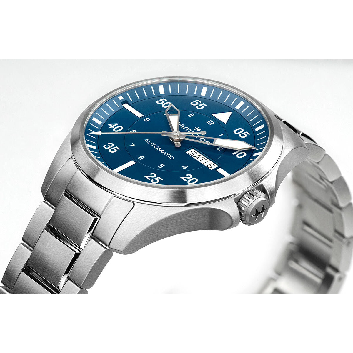 ハミルトン HAMILTON カーキ アビエーション パイロット デイデイト オート 42mm H64635140 腕時計 メンズ 自動巻き KHAKI AVIATION PILOT【正規品】【60回分割手数料無料!】