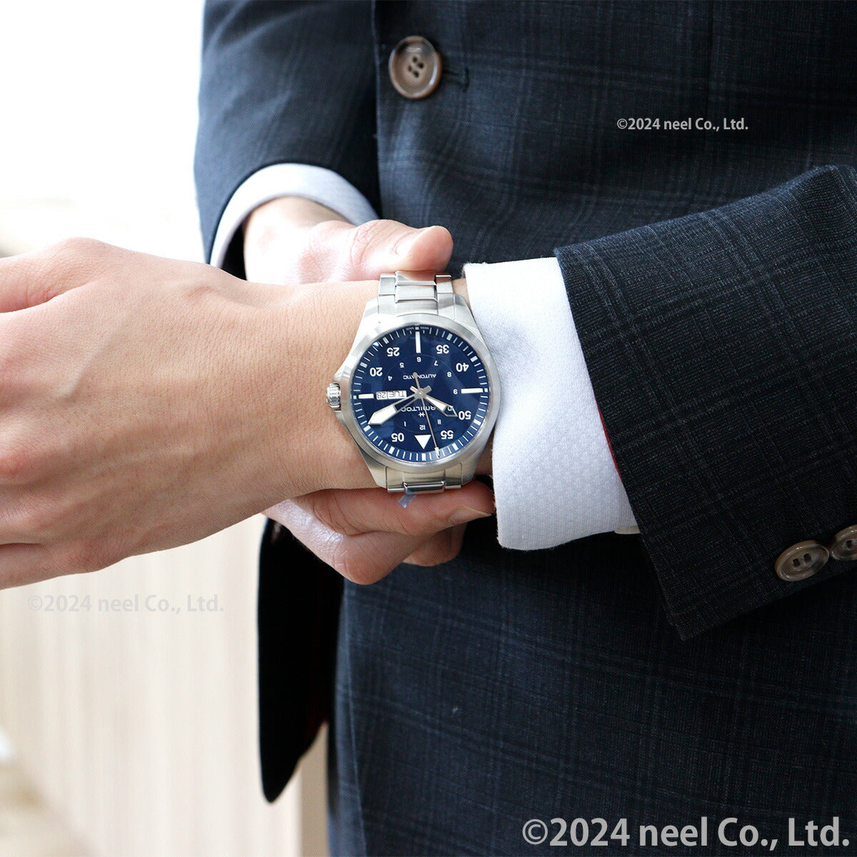 ハミルトン HAMILTON カーキ アビエーション パイロット デイデイト オート 42mm H64635140 腕時計 メンズ 自動巻き KHAKI AVIATION PILOT【正規品】【60回分割手数料無料!】