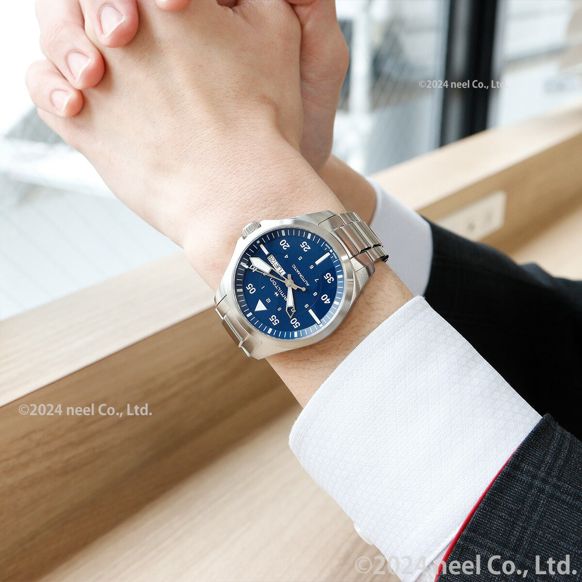 ハミルトン HAMILTON カーキ アビエーション パイロット デイデイト オート 42mm H64635140 腕時計 メンズ 自動巻き KHAKI AVIATION PILOT【正規品】【60回分割手数料無料!】