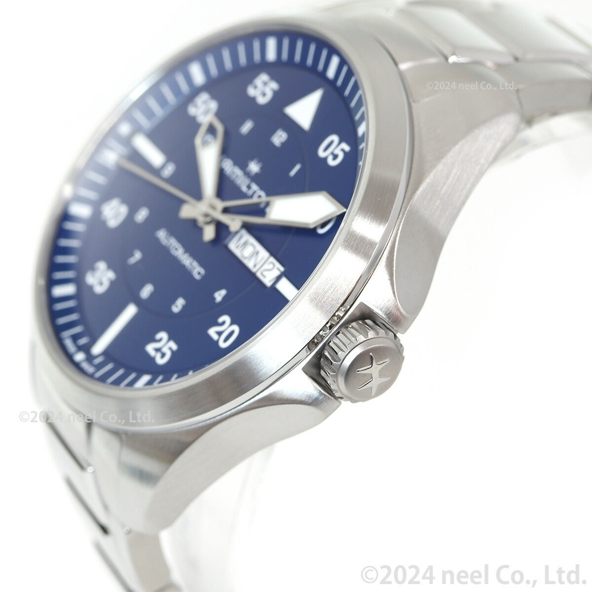ハミルトン HAMILTON カーキ アビエーション パイロット デイデイト オート 42mm H64635140 腕時計 メンズ 自動巻き KHAKI AVIATION PILOT【正規品】【60回分割手数料無料!】