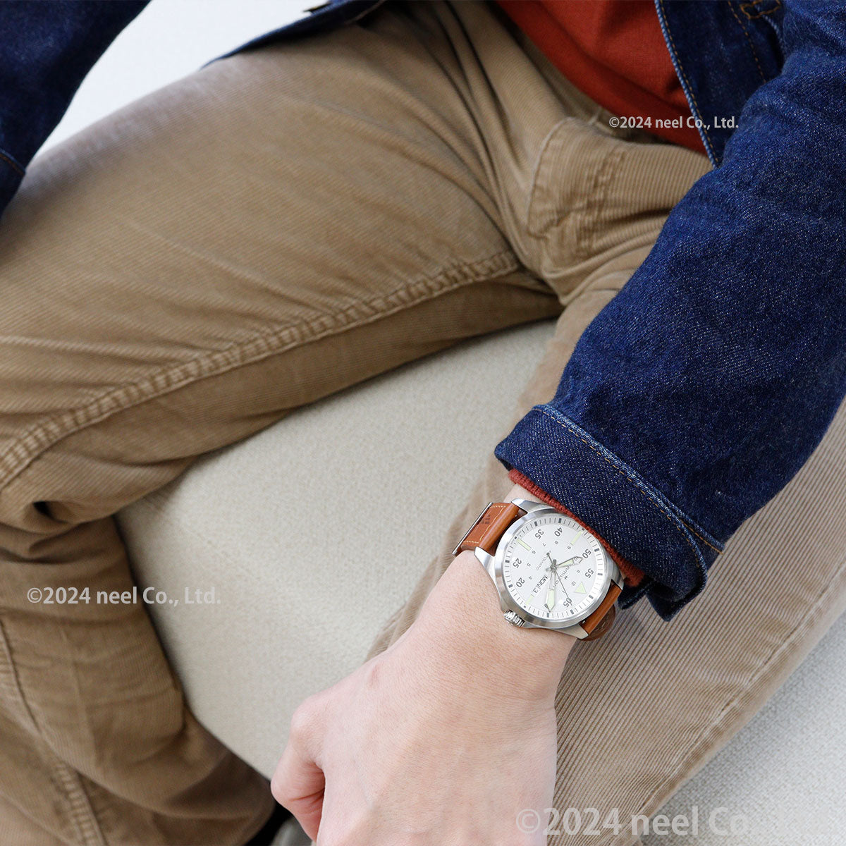 ハミルトン HAMILTON カーキ アビエーション パイロット デイデイト オート 42mm H64635550 腕時計 メンズ 自動巻き KHAKI AVIATION PILOT【正規品】【60回分割手数料無料!】