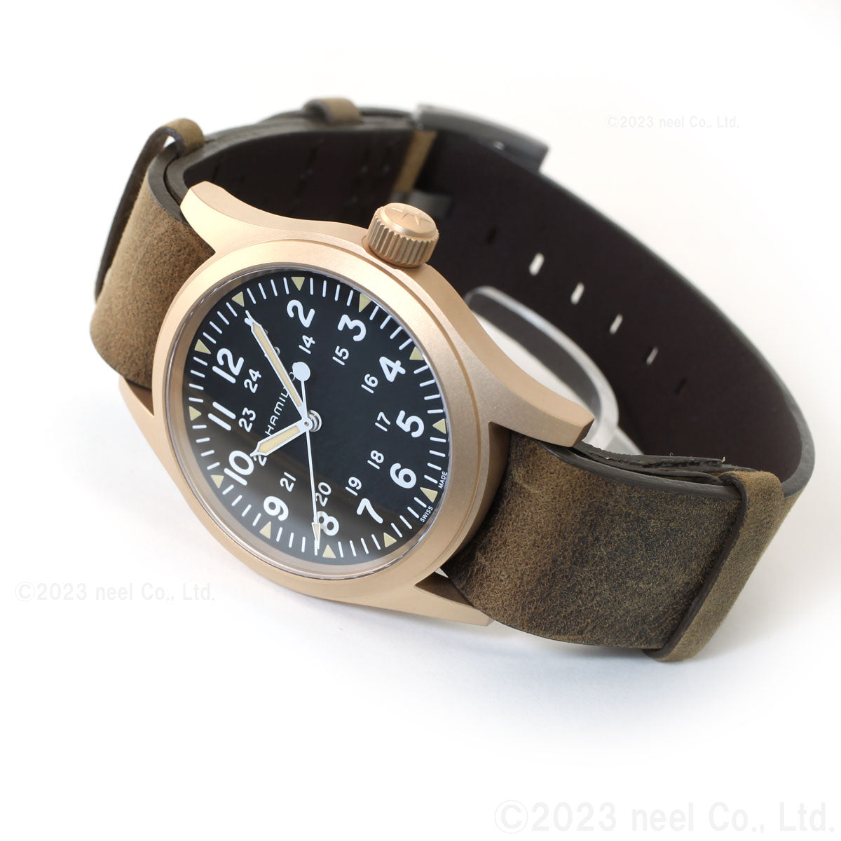 ハミルトン HAMILTON カーキ フィールド メカ ブロンズ H69459530 腕時計 メンズ レディース 手巻き KHAKI FIELD MECHANICAL BRONZE【正規品】【60回分割手数料無料!】
