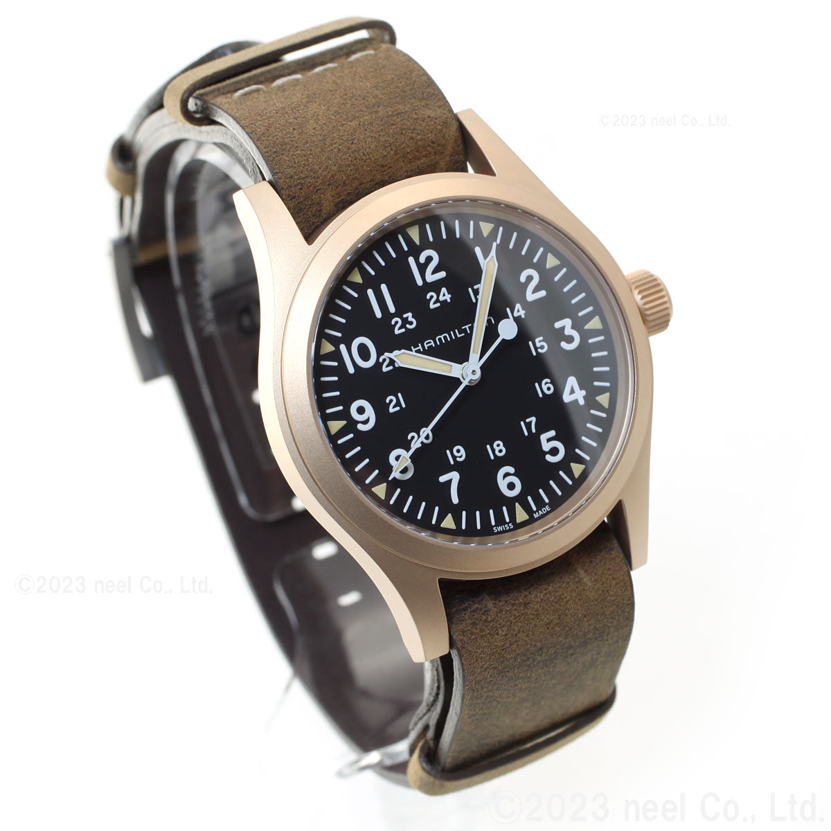 ハミルトン HAMILTON カーキ フィールド メカ ブロンズ H69459530 腕時計 メンズ レディース 手巻き KHAKI FIELD MECHANICAL BRONZE【正規品】【60回分割手数料無料!】