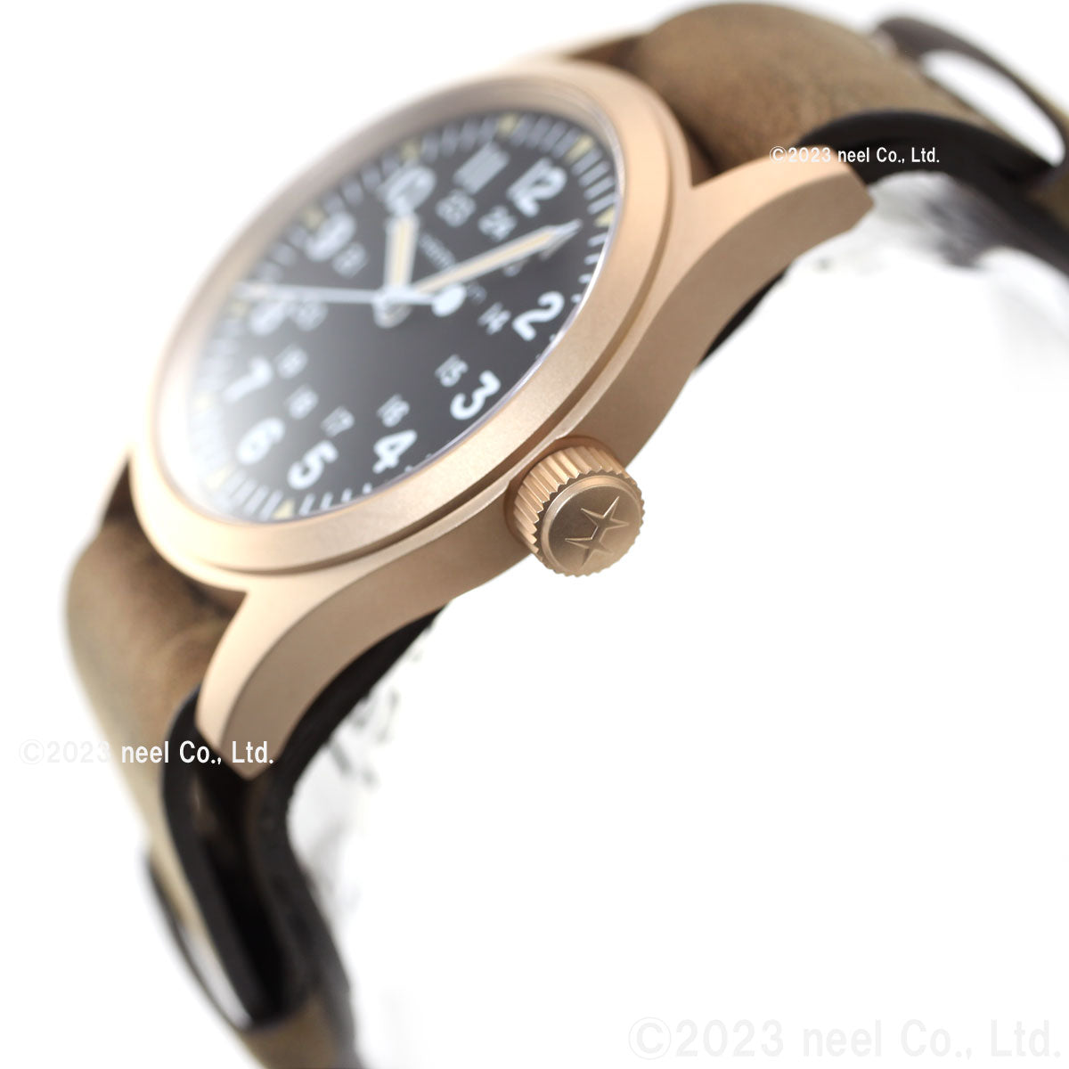 ハミルトン HAMILTON カーキ フィールド メカ ブロンズ H69459530 腕時計 メンズ レディース 手巻き KHAKI FIELD MECHANICAL BRONZE【正規品】【60回分割手数料無料!】
