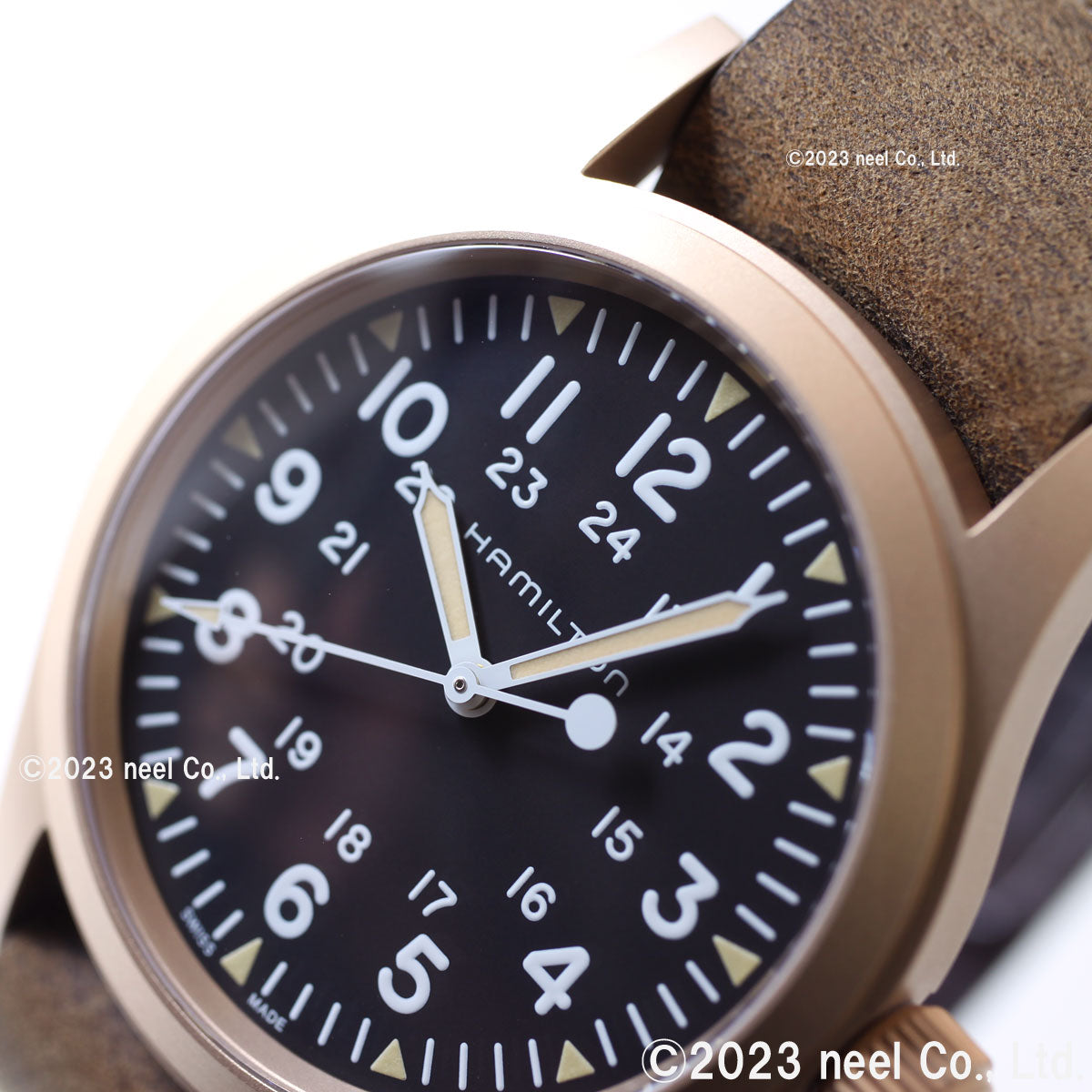 ハミルトン HAMILTON カーキ フィールド メカ ブロンズ H69459530 腕時計 メンズ レディース 手巻き KHAKI FIELD MECHANICAL BRONZE【正規品】【60回分割手数料無料!】