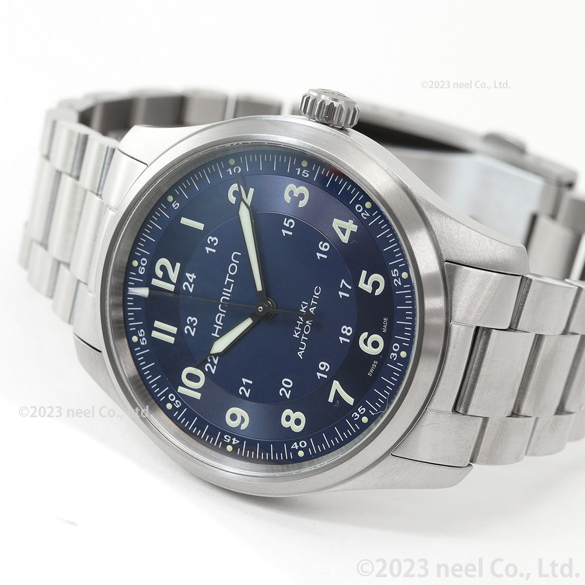 ハミルトン HAMILTON カーキ フィールド チタニウム H70205140 腕時計 メンズ レディース 自動巻き KHAKI FIELD TITANIUM AUTO【正規品】【60回分割手数料無料!】