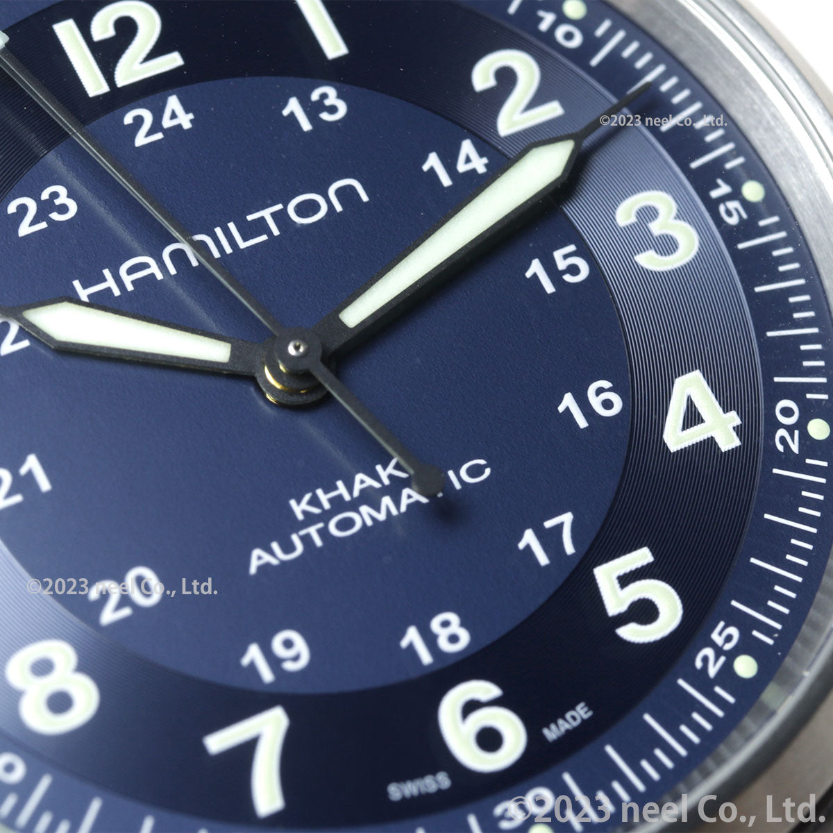 ハミルトン HAMILTON カーキ フィールド チタニウム H70205140 腕時計 メンズ レディース 自動巻き KHAKI FIELD TITANIUM AUTO【正規品】【60回分割手数料無料!】