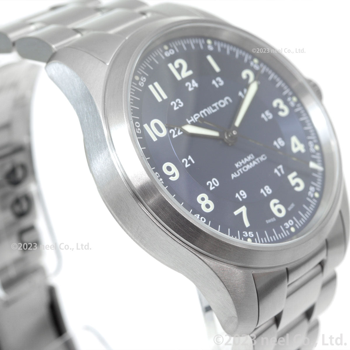 ハミルトン HAMILTON カーキ フィールド チタニウム H70205140 腕時計 メンズ レディース 自動巻き KHAKI FIELD TITANIUM AUTO【正規品】【60回分割手数料無料!】