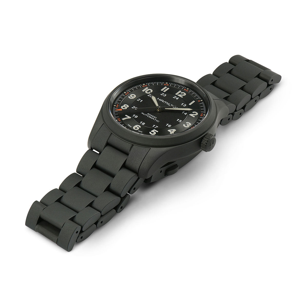 ハミルトン HAMILTON カーキ フィールド チタニウム H70215130 腕時計 メンズ レディース 自動巻き KHAKI FIELD TITANIUM AUTO【正規品】【60回分割手数料無料!】