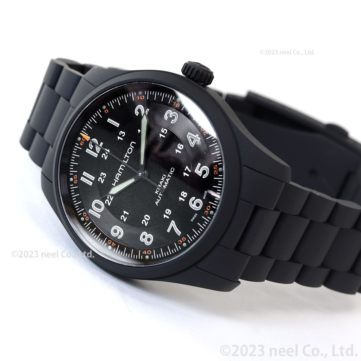 ハミルトン HAMILTON カーキ フィールド チタニウム H70215130 腕時計 メンズ レディース 自動巻き KHAKI FIELD TITANIUM AUTO【正規品】【60回分割手数料無料!】