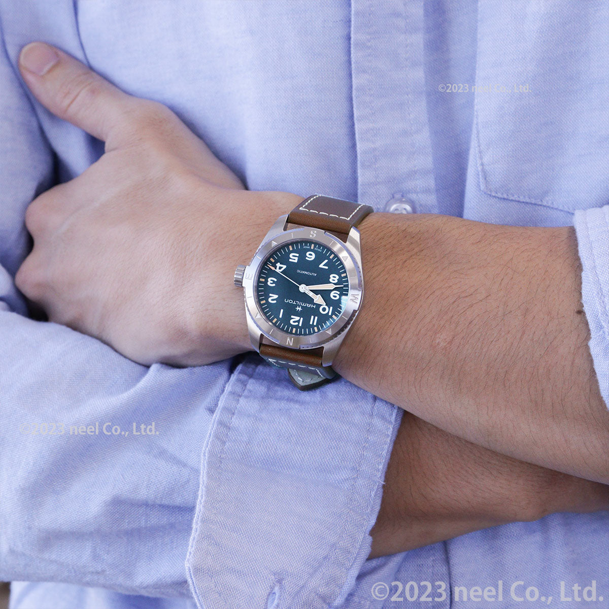 ハミルトン HAMILTON カーキ フィールド エクスペディション H70225540 腕時計 メンズ レディース 自動巻き KHAKI FIELD EXPEDITION AUTO【正規品】【60回分割手数料無料!】