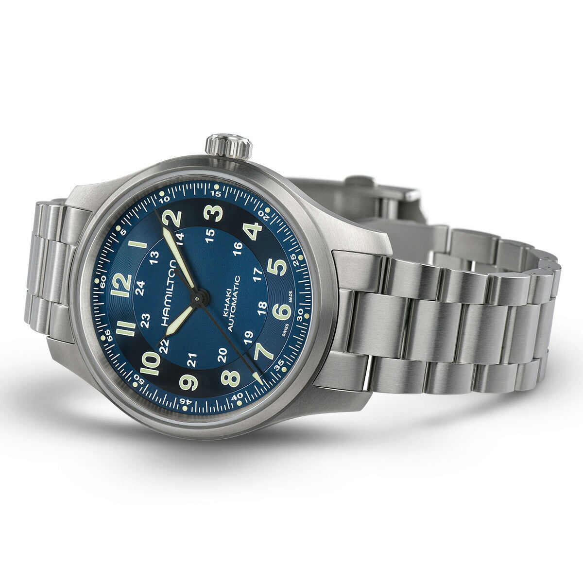 ハミルトン HAMILTON カーキ フィールド チタ二ウム オート H70545140 腕時計 メンズ 自動巻き KHAKI FIELD TITANIUM AUTO【正規品】【60回分割手数料無料!】