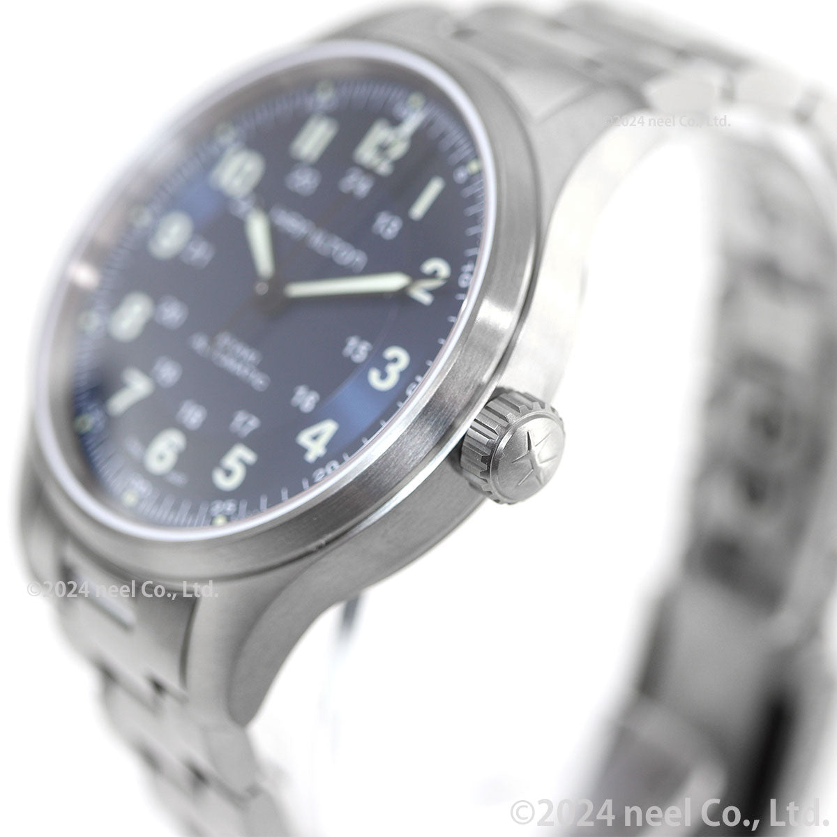 ハミルトン HAMILTON カーキ フィールド チタ二ウム オート H70545140 腕時計 メンズ 自動巻き KHAKI FIELD TITANIUM AUTO【正規品】【60回分割手数料無料!】