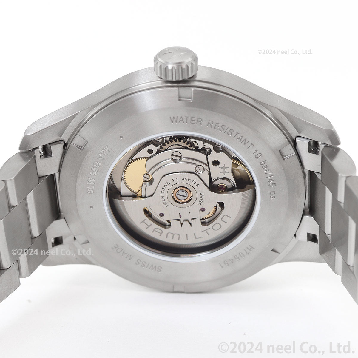 ハミルトン HAMILTON カーキ フィールド チタ二ウム オート H70545140 腕時計 メンズ 自動巻き KHAKI FIELD TITANIUM AUTO【正規品】【60回分割手数料無料!】