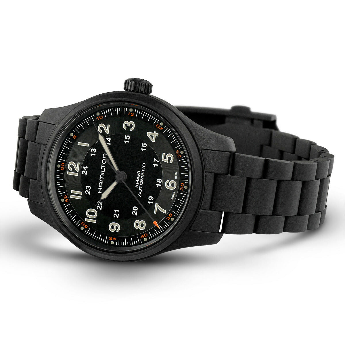ハミルトン HAMILTON カーキ フィールド チタ二ウム オート H70665130 腕時計 メンズ 自動巻き KHAKI FIELD TITANIUM AUTO【正規品】【60回分割手数料無料!】