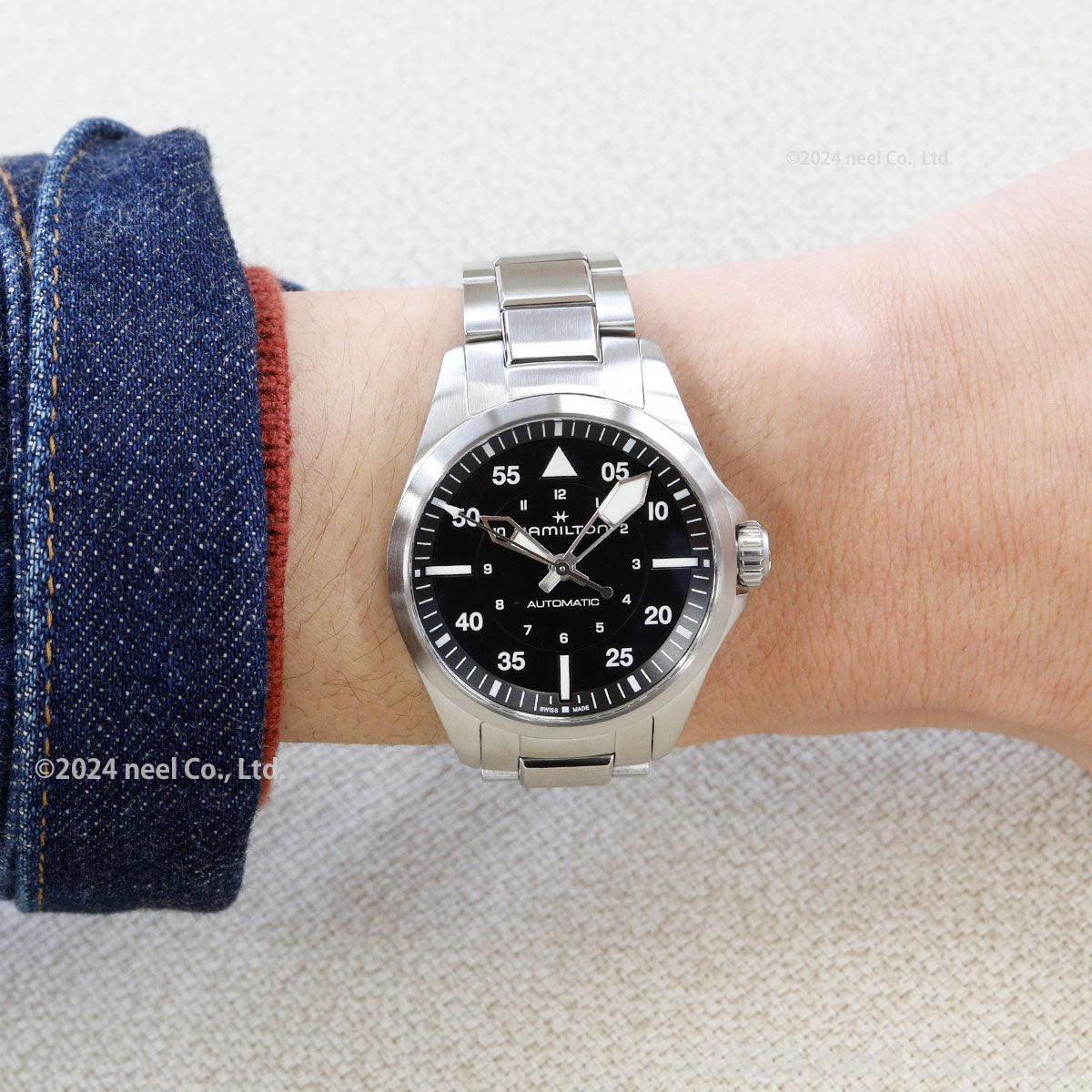 ハミルトン HAMILTON カーキ アビエーション パイロット オート 36mm H76215130 腕時計 メンズ 自動巻き KHAKI AVIATION PILOT AUTO【正規品】【60回分割手数料無料!】