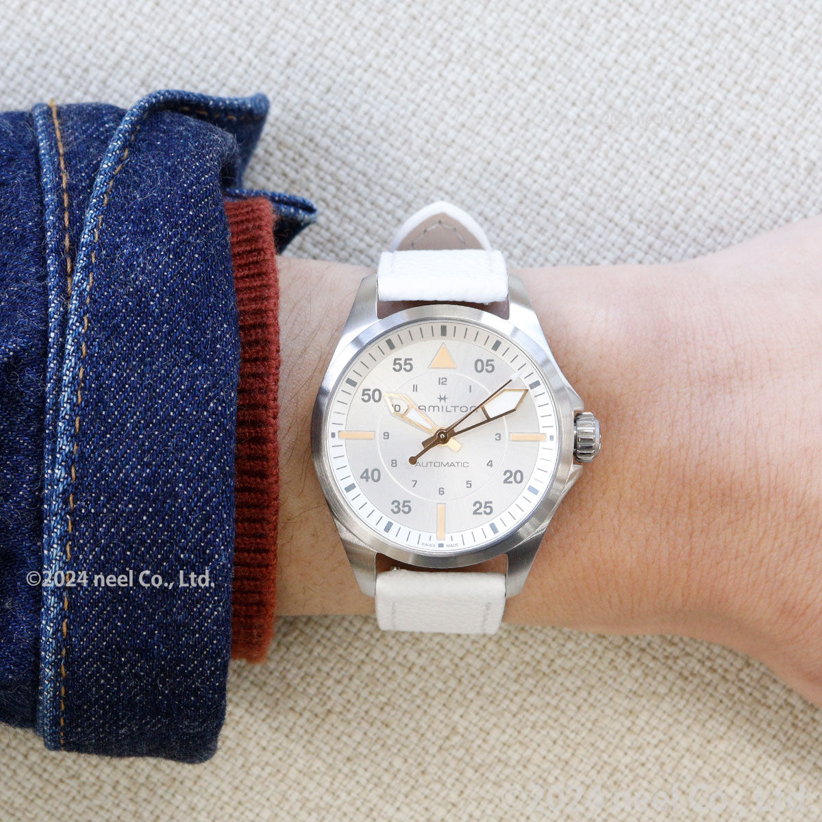 ハミルトン HAMILTON カーキ アビエーション パイロット オート 36mm H76215850 腕時計 メンズ 自動巻き KHAKI AVIATION PILOT AUTO【正規品】【60回分割手数料無料!】