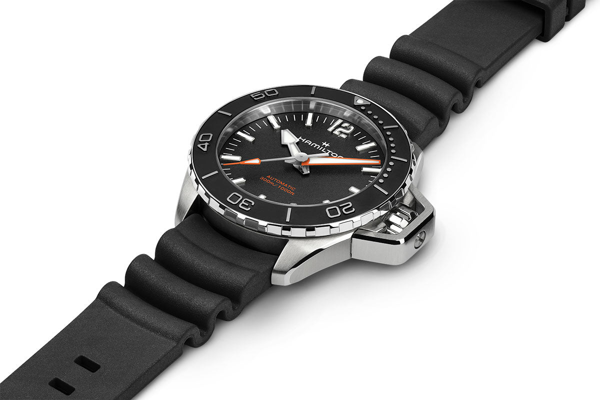 ハミルトン HAMILTON カーキ ネイビー オープンウォーター オート H77455330 腕時計 メンズ 自動巻き KHAKI NAVY OPENWATER AUTO【正規品】【60回分割手数料無料!】