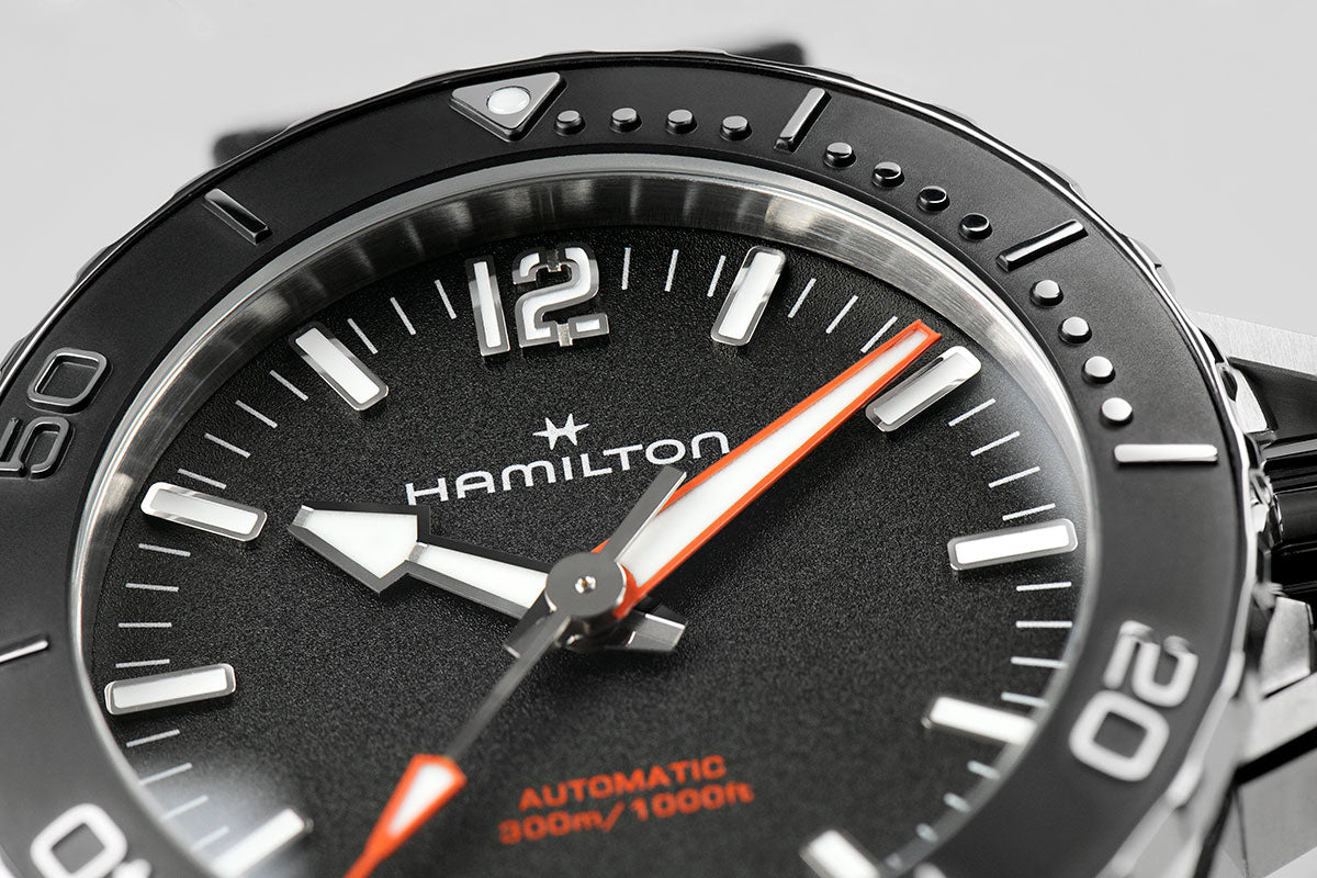 ハミルトン HAMILTON カーキ ネイビー オープンウォーター オート H77455330 腕時計 メンズ 自動巻き KHAKI NAVY OPENWATER AUTO【正規品】【60回分割手数料無料!】